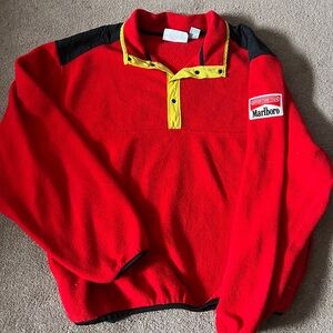 Vintage Marlboro Adventure Team Red Fleece